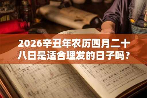 2026辛丑年农历四月二十八日是适合理发的日子吗？