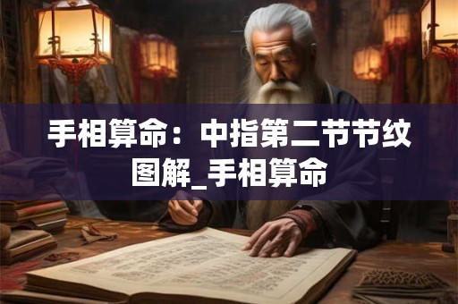 手相算命：中指第二节节纹图解_手相算命