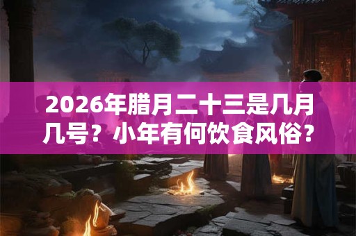 2026年腊月二十三是几月几号?小年有何饮食风俗? 2026年腊月二十三是几月几号?小年有何饮食风俗?