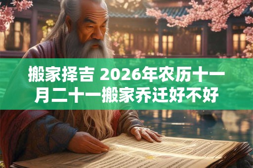 搬家择吉 2026年农历十一月二十一搬家乔迁好不好