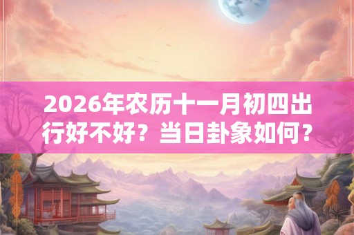 2026年农历十一月初四出行好不好？当日卦象如何？