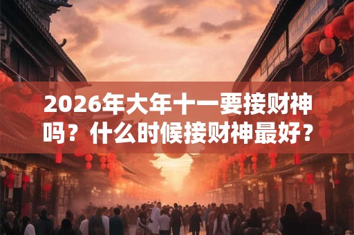 2026年大年十一要接财神吗？什么时候接财神最好？