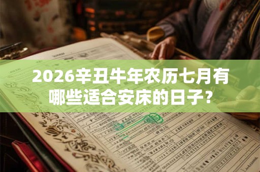 2026辛丑牛年农历七月有哪些适合安床的日子？