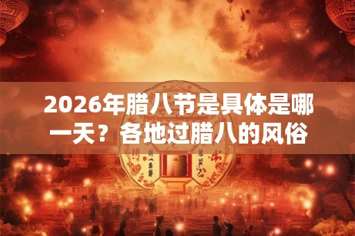 2026年腊八节是具体是哪一天?各地过腊八的风俗 2026年腊八节是具体是哪一天?各地过腊八的风俗