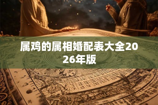 属鸡的属相婚配表大全2026年版