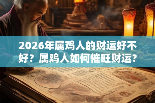 2026年属鸡人的财运好不好？属鸡人如何催旺财运？
