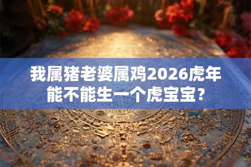 我属猪老婆属鸡2026虎年能不能生一个虎宝宝？