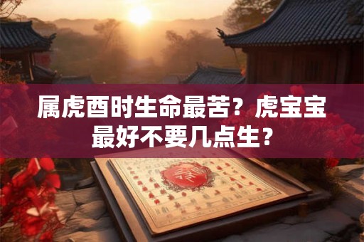 属虎酉时生命最苦？虎宝宝最好不要几点生？