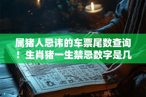 属猪人忌讳的车票尾数查询！生肖猪一生禁忌数字是几