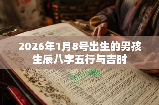 2026年1月8号出生的男孩生辰八字五行与吉时