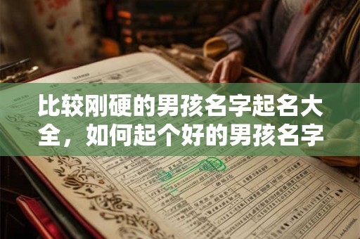 比较刚硬的男孩名字起名大全，如何起个好的男孩名字？