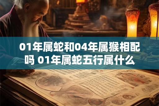 01年属蛇和04年属猴相配吗 01年属蛇五行属什么 01年属蛇和04年属猴相配吗 01年属蛇五行属什么