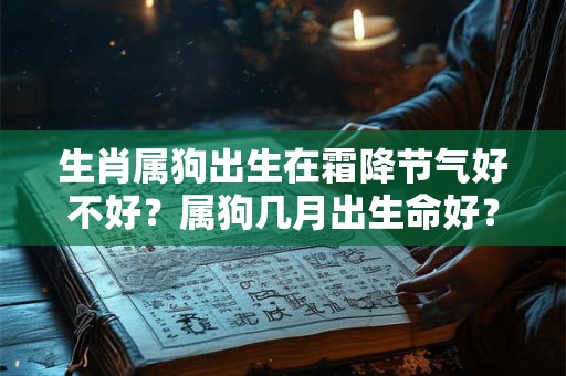 生肖属狗出生在霜降节气好不好？属狗几月出生命好？