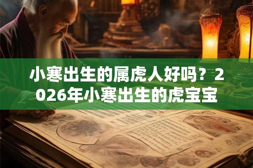 小寒出生的属虎人好吗？2026年小寒出生的虎宝宝