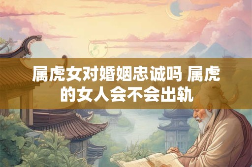 属虎女对婚姻忠诚吗 属虎的女人会不会出轨