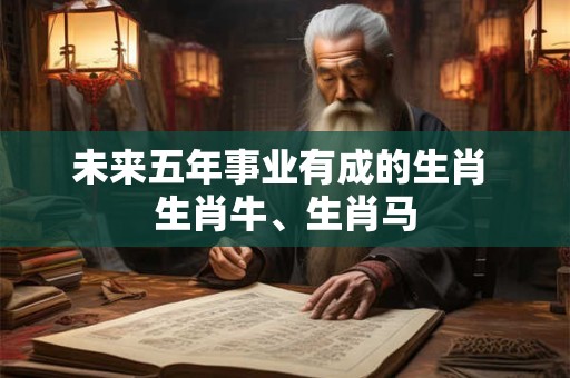 未来五年事业有成的生肖 生肖牛、生肖马 未来五年事业有成的生肖 生肖牛、生肖马