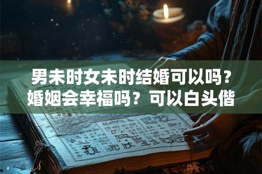 男未时女未时结婚可以吗？婚姻会幸福吗？可以白头偕老？
