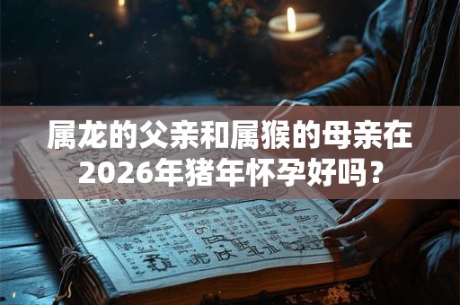 属龙的父亲和属猴的母亲在2026年猪年怀孕好吗? 属龙的父亲和属猴的母亲在2026年猪年怀孕好吗?