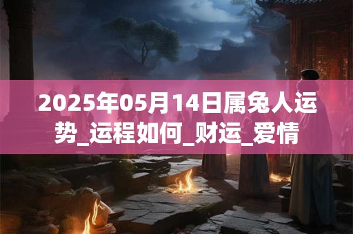 2025年05月14日属兔人运势_运程如何_财运_爱情 2025年05月14日属兔人运势_运程如何_财运_爱情