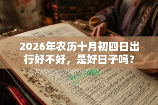 2026年农历十月初四日出行好不好，是好日子吗？