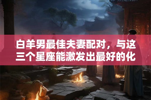 白羊男最佳夫妻配对，与这三个星座能激发出最好的化学反应！