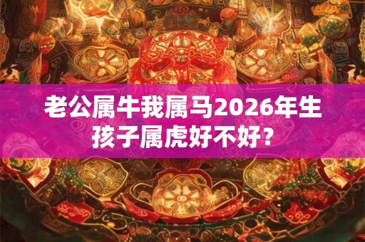 老公属牛我属马2026年生孩子属虎好不好？