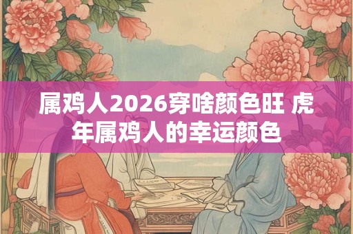 属鸡人2026穿啥颜色旺 虎年属鸡人的幸运颜色