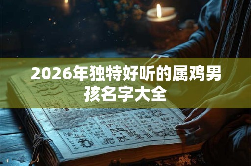 2026年独特好听的属鸡男孩名字大全