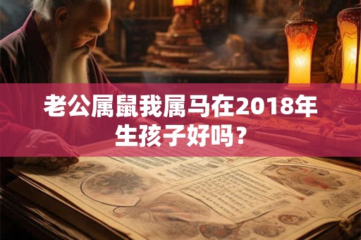 老公属鼠我属马在2018年生孩子好吗？