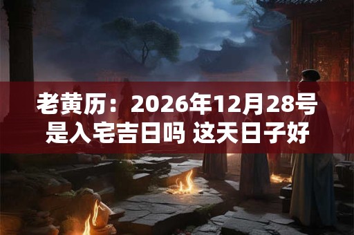老黄历：2026年12月28号是入宅吉日吗 这天日子好吗
