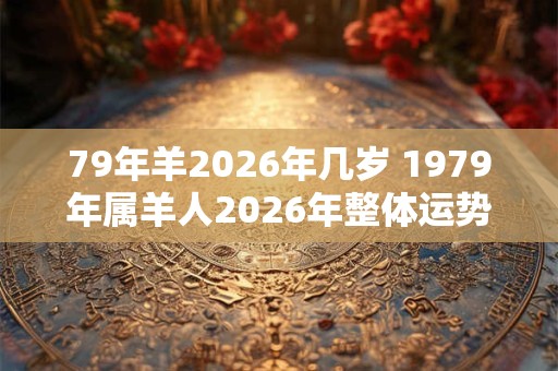79年羊2026年几岁 1979年属羊人2026年整体运势如何 79年羊2026年几岁 1979年属羊人2026年整体运势如何