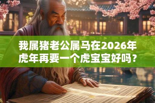 我属猪老公属马在2026年虎年再要一个虎宝宝好吗？