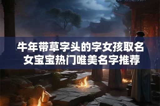 牛年带草字头的字女孩取名 女宝宝热门唯美名字推荐