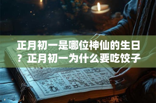 正月初一是哪位神仙的生日？正月初一为什么要吃饺子？