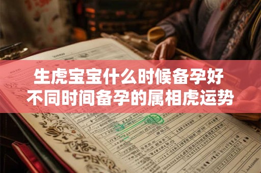生虎宝宝什么时候备孕好 不同时间备孕的属相虎运势