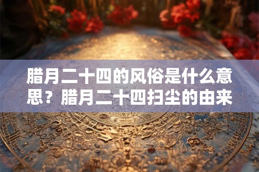 腊月二十四的风俗是什么意思？腊月二十四扫尘的由来