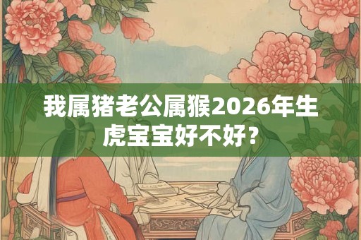 我属猪老公属猴2026年生虎宝宝好不好? 我属猪老公属猴2026年生虎宝宝好不好?