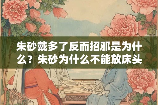 朱砂戴多了反而招邪是为什么？朱砂为什么不能放床头？