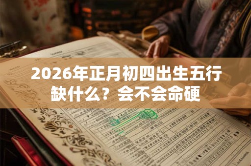 2026年正月初四出生五行缺什么？会不会命硬