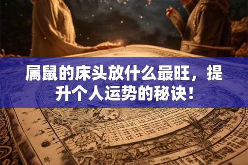 属鼠的床头放什么最旺，提升个人运势的秘诀！