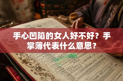 手心凹陷的女人好不好？手掌薄代表什么意思？