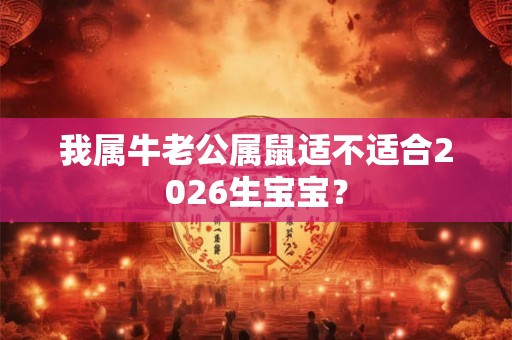 我属牛老公属鼠适不适合2026生宝宝? 我属牛老公属鼠适不适合2026生宝宝?