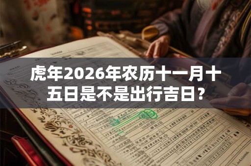 虎年2026年农历十一月十五日是不是出行吉日？