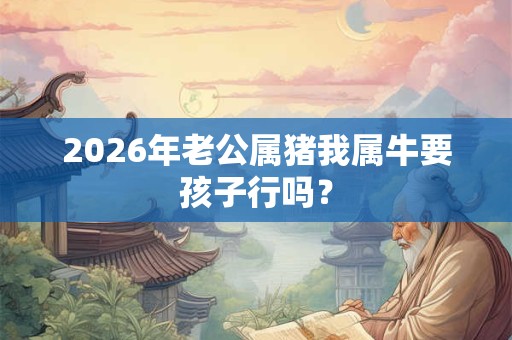 2026年老公属猪我属牛要孩子行吗？