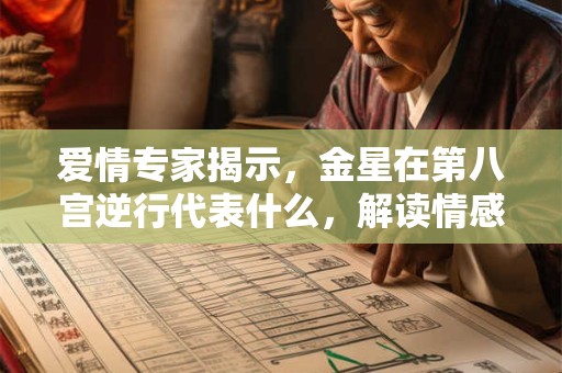 爱情专家揭示，金星在第八宫逆行代表什么，解读情感百态