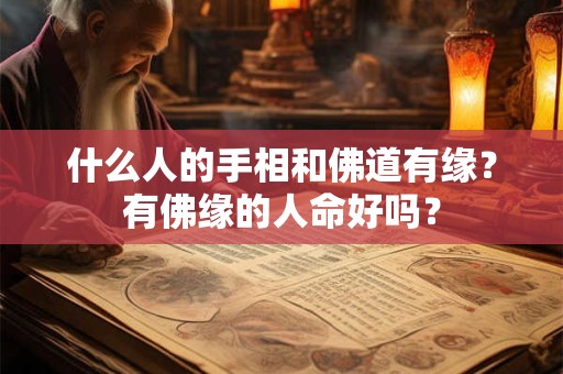 什么人的手相和佛道有缘？有佛缘的人命好吗？