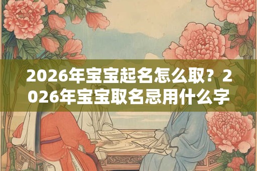 2026年宝宝起名怎么取？2026年宝宝取名忌用什么字？