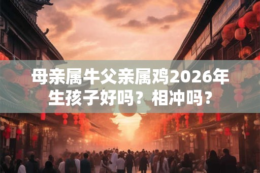 母亲属牛父亲属鸡2026年生孩子好吗？相冲吗？
