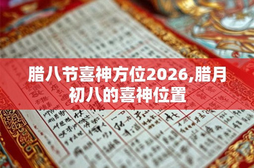 腊八节喜神方位2026,腊月初八的喜神位置