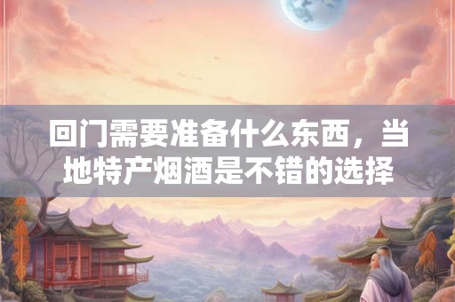 回门需要准备什么东西，当地特产烟酒是不错的选择